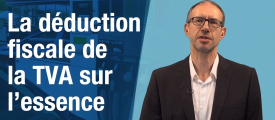 La déduction fiscale de la TVA sur l'essence