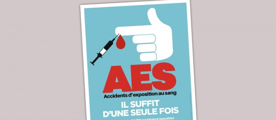 Professionnels de santé : une campagne sur les accidents d'exposition au sang