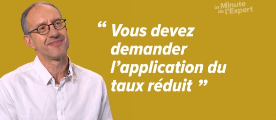 Le taux réduit de la cotisation AT/MP