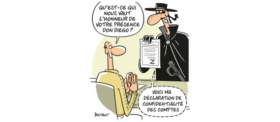 Confidentialité des comptes