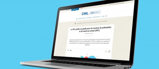 Un guide de sensibilisation au RGPD pour les services de prévention et de santé au travail