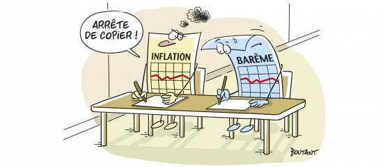 Revalorisation du barème de l'impôt sur le revenu