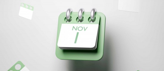 Jours fériés du mois de novembre : c'est le moment de vous organiser !