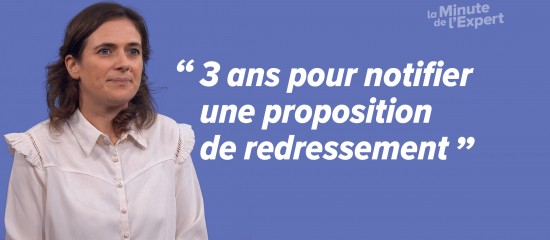 Contrôle fiscal d'une entreprise : la proposition de redressement